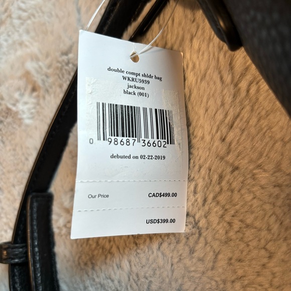 NWT Kate Spade Jackson Double Compt Shoulder Bag - Picture 3 of 5